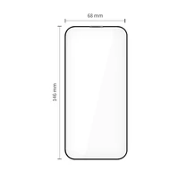 Tech-Protect Quick Set+ 2 komplekts rūdīts stikls iPhone 17 - melns