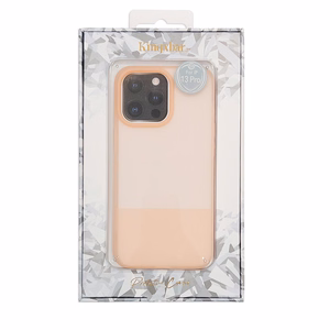 Kingxbar Plain Series viedtālruņa apvalks iPhone 13 Pro silikona apvalks rozā