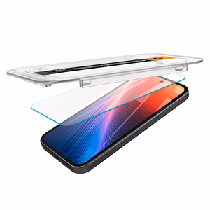 Spigen Glas.TR "Ez Fit" rūdītā stikla komplekts (2 gab.) Google Pixel 9A - caurspīdīgs