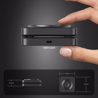 Blavec indukcijas lādētājs BQI-02 Qi 15W magnētiskais Magsafe 3 in 1 Apple/Samsung Watch (BQI02-QIMB) melns