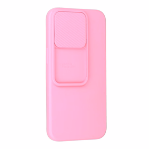 Viedtālruņa apvalks Camshield Soft Iphone 13 Pro gaiši rozā