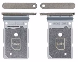 SIM card holder Samsung S938 S25 Ultra Dual Melns/Pelēks/Jade Zaļš/Rozā Zeltains original (service pack)