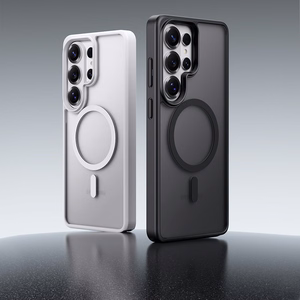 Rock Guard Touch Matte Series magnētiskais maciņš priekš Samsung Galaxy S26 Plus melns