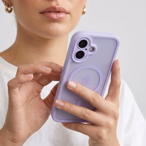 Tech-Protect MagPeak MagSafe CC  iPhone 17 vāciņš, matēti violets