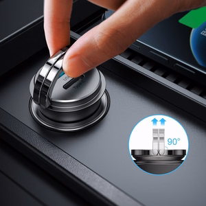 Joyroom ātrais automobiļu lādētājs USB Type-C / USB 45 W 5 A Power Delivery Quick Charge 3.0 AFC SCP pelēks (C-A35)