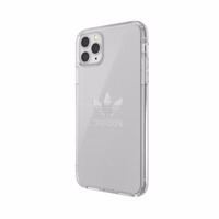 Adidas OR PC apvalks Liels logotips iPhone 11 Pro Max - caurspīdīgs