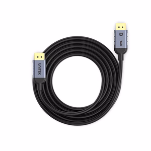 Unitek C1628GY01-1M DisplayPort kabelis melns, pelēks