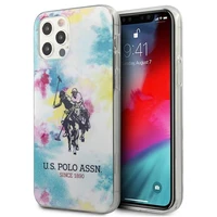 US Polo USHCP12MPCUSML iPhone 12/12 Pro 6,1" viedtālruņa apvalks - daudzkrāsains Tie & Dye Collection