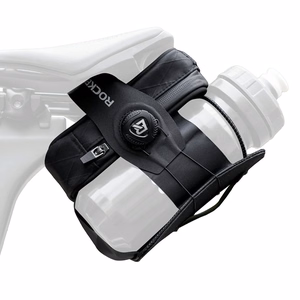Rockbros P010 0.2L velosipēda sēdekļa soma ar 0.6L pudeles turētāju - melna