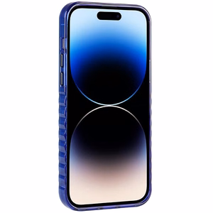 Audi IML Magnētiskais viedtālruņa apvalks iPhone 14 Pro Max - zils