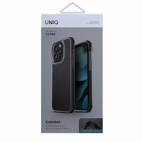 Uniq Combat Viedtālruņa apvalks iPhone 13 Pro / iPhone 13 - melns