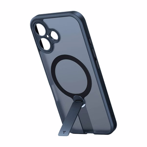 Torras Pstand Spin viedtālruņa apvalks iPhone 16 Plus - melns