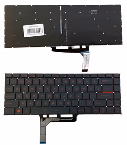 Keyboard MSI GF63 ar sarkans backlit (US)