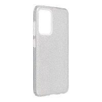 Spīdīgs viedtālruņa apvalks SAMSUNG A52 5G / A52 LTE (4G) / A52S sudraba
