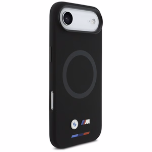 BMW M Silicon Logo MagSafe Maciņš for iPhone Air - melns