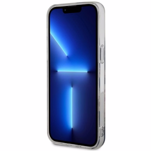 Guess GUHMP14XHCFWSK iPhone 14 Pro Max 6.7" melns cietais viedtālruņa apvalks Flower Magnētiskais