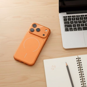 Maciņš MAKE 17 compatible with MagSafe IPHONE 13 cosmic oranžs