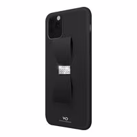 HAMA WHITE DIAMONDS Bantes maciņš IPHONE 11 PRO melns Swarovski kristāli 18K