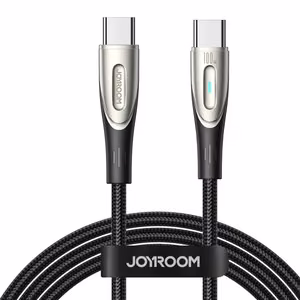 Joyroom Star-Light Series SA27-CC5 кабель USB-C USB-C 100W 1.2м - чёрный