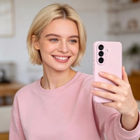 Tech-Protect Silikona MagSafe Maciņš for Samsung Galaxy S26+ - rozā