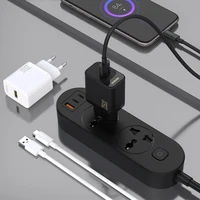 Dudao A27S 25W GaN USB-A lādētājs - melns