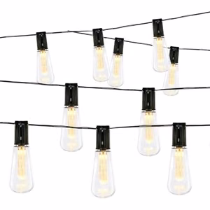 Grundig ar saules enerģiju darbināma LED virtene, 10 spuldzes, 3,35 m