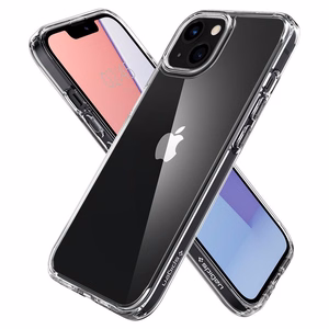 Spigen Ultra Hybrid viedtālruņa apvalks iPhone 13 mini - caurspīdīgs