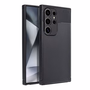 Viedtālruņa apvalks CARBON PREMIUM SAMSUNG S24 Ultra melns