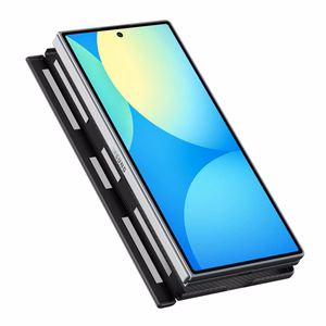 Spigen AirSkin Aramid MagFit MagSafe maciņš modelim Samsung Galaxy Z Fold 8 Ultra – melns