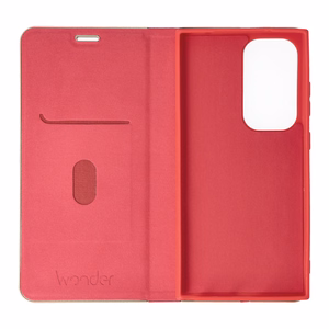 Wonder Frame viedtālruņa apvalks Samsung Galaxy S24 Ultra sarkans