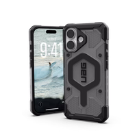 UAG Pathfinder Clear MagSafe Maciņš iPhone 17 - Melns and Gray