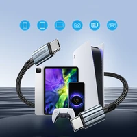 Choetech XCC-1014 USB-C / USB-C PD 60W kabelis - pelēks