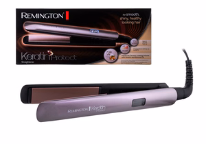 Remington Keratin Protect S8540 – keramisks matu taisnotājs, līdz 230 °C, bronzas / melns