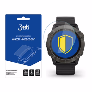 Garmin Fenix 6X Pro - 3mk Watch Protection v. FlexibleGlass Lite