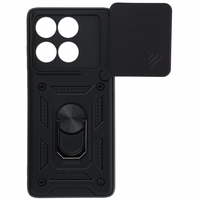 Slide Camera Armor viedtālruņa apvalks Motorola Edge 60 5G, melns