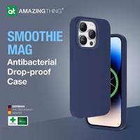 Amazing Thing Smoothie Magnētiskais apvalks MagSafe 8FT IP146.7PSMBU iPhone 14 Pro Max zilais
