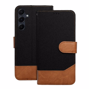 JEANS Book viedtālruņa apvalks SAMSUNG A56 5G melns