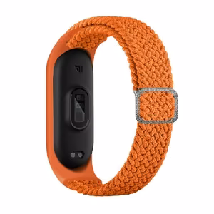 Braided Fabric Strap Xiaomi Mi Band 3/4/5/6 orange