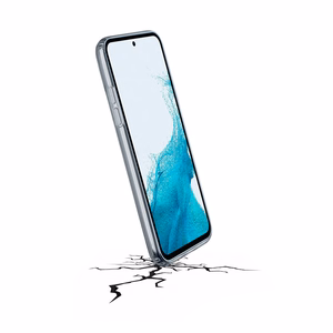 Чехол Cellularline Clear Strong для Samsung Galaxy A54 5G, с интегрированной антибактериальной формулой, прозрачный