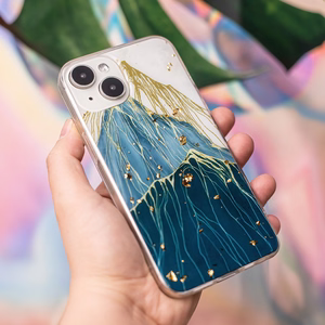 Gold Glam case for iPhone 12 / 12 Pro 6,1" mountain