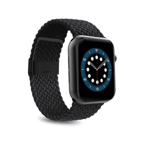 Puro Loop neilona siksniņa Apple Watch 38/40/41 mm - melns