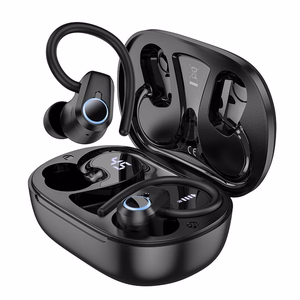 HOCO bezvadu austiņas bluetooth TWS EQ8 melnas