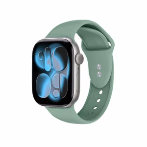 Crong Liquid siksniņa Apple Watch 38 / 40 / 41 / 42 mm, salvijas zaļš