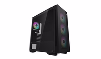 DeepCool Matrexx 55 Mesh ARGB 4F Midi Tower melns