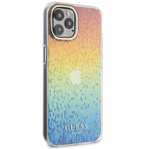 Guess IML Faceted Mirror Disco Iridescent чехол для iPhone 12/12 Pro - многоцветный
