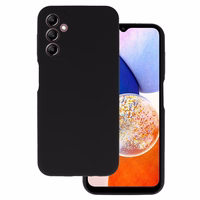 Tel Protect Silikona Premium viedtālruņa apvalks Samsung Galaxy A14 4G/5G Melns