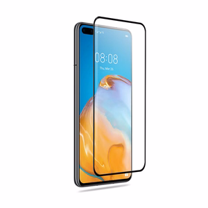 Crong 3D Armor Glass 9H rūdīta stikla ekrāna aizsargs Huawei P40, ar uzstādīšanas rāmi