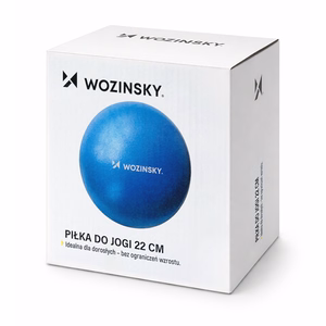 Wozinsky WPDP-N22 rehabilitācijas vingrošanas bumba 22 cm - zila