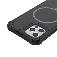 Defender 2in1 Mag maciņš for iPhone 12 6,1" melns