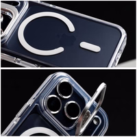 Maciņš LENS MAG COVER saderīgs ar MagSafe telefonam IPHONE 16 balts